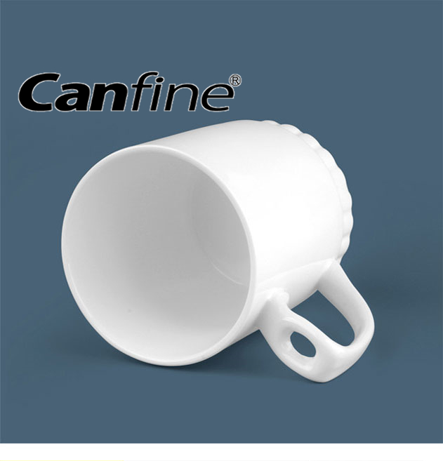White Ceramic Sublimation Coffee Tea Mug with Cover and Spoon
