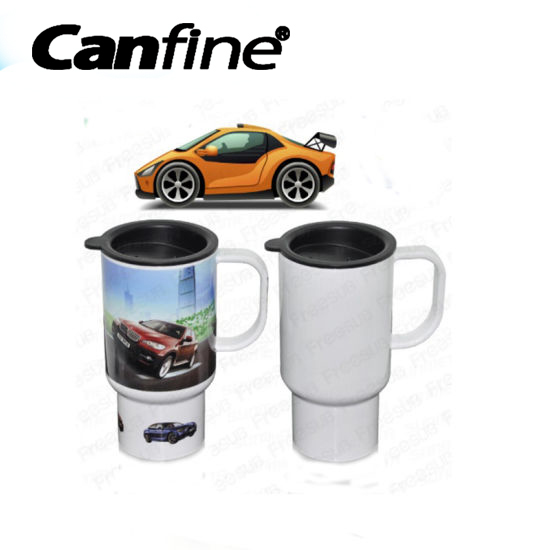14 Oz Sublimation Polymer Travel Mug