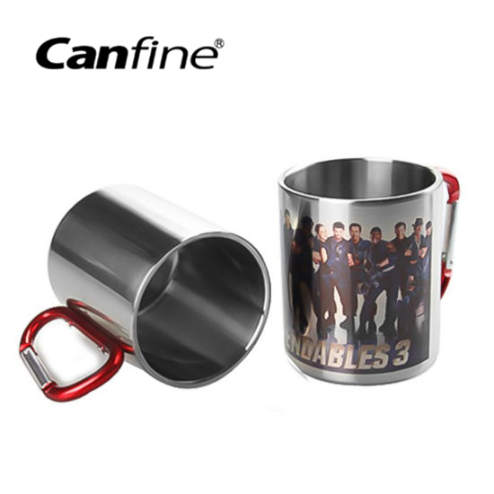 300ml Personalized Stainless Steel Travel Mug with Sumblimation Blank