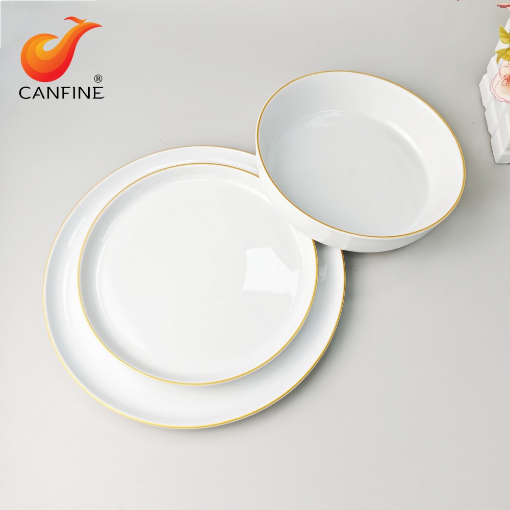 18-piece gray glazed dinnerware set