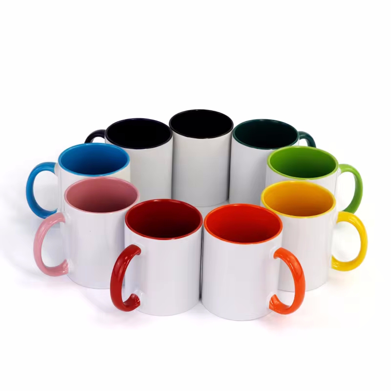 Ceramic Mug Colorful Cups Sublimation Blank